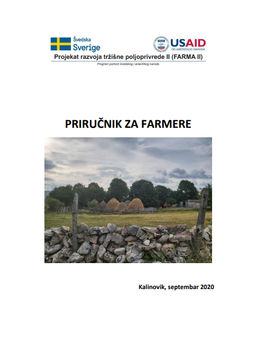 Priručnik za farmere 2020